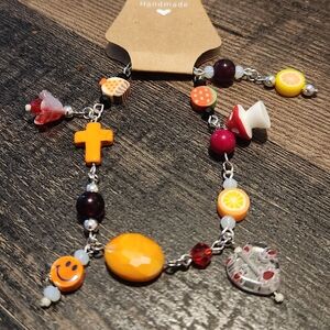 Colorful Handmade Charm Bracelet